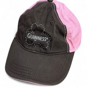Guinness Brown & Pink Cap, OS
